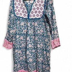 SZ Jaipur block print dress!
